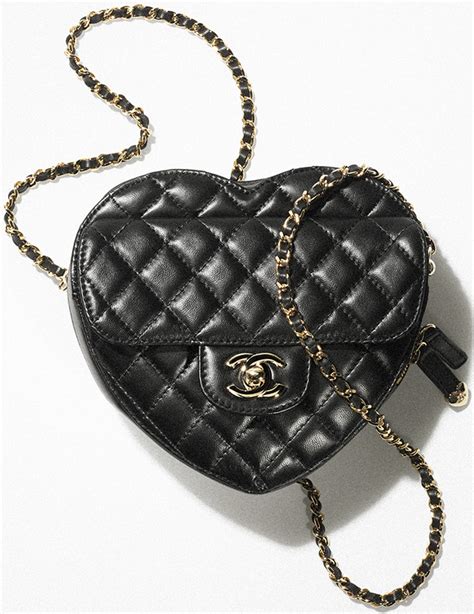 ama bag love chanel|Chanel heart bag.